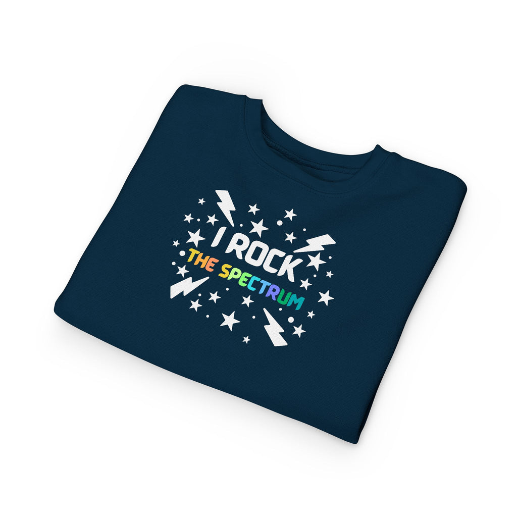 "I Rock The Spectrum" Toddler Sweater
