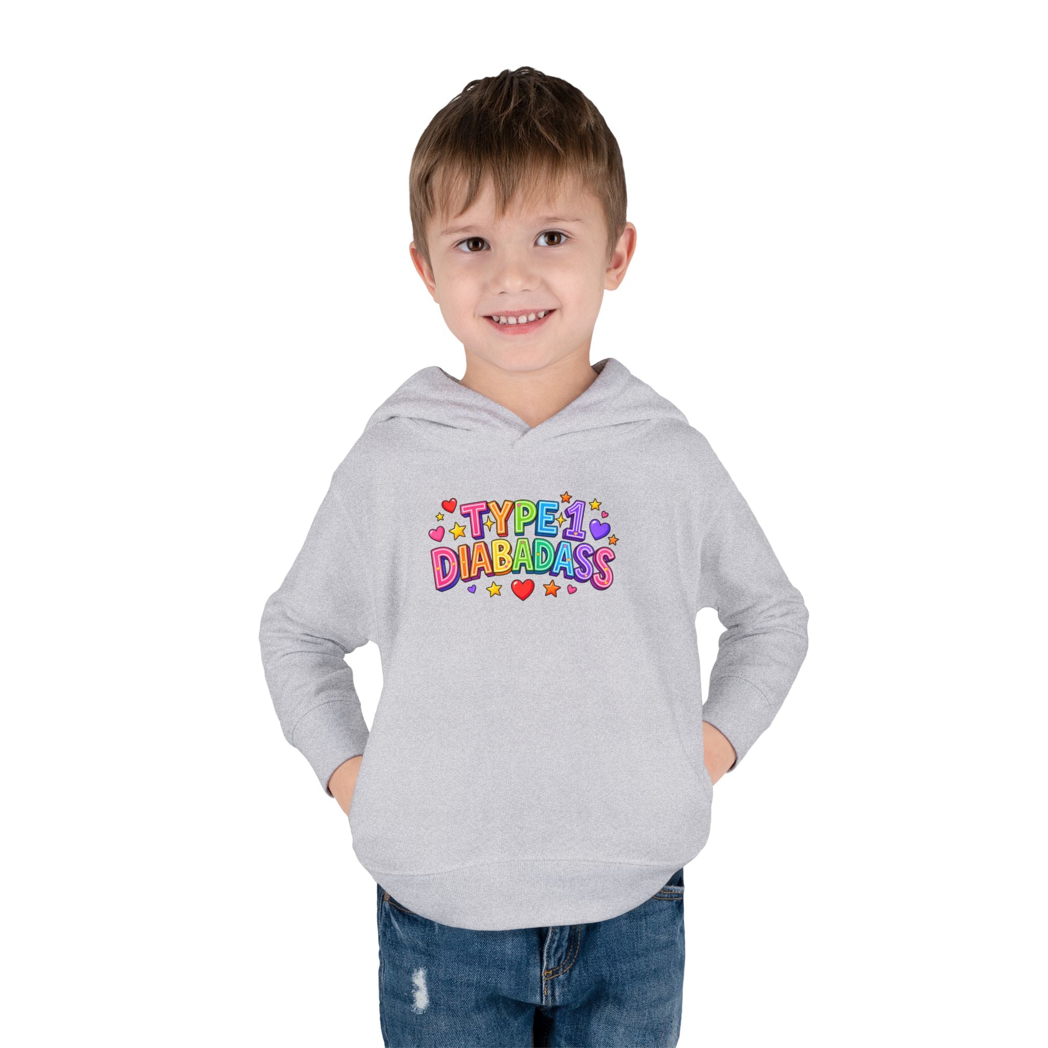 “Type 1 Diabadass” Toddler Hoodie