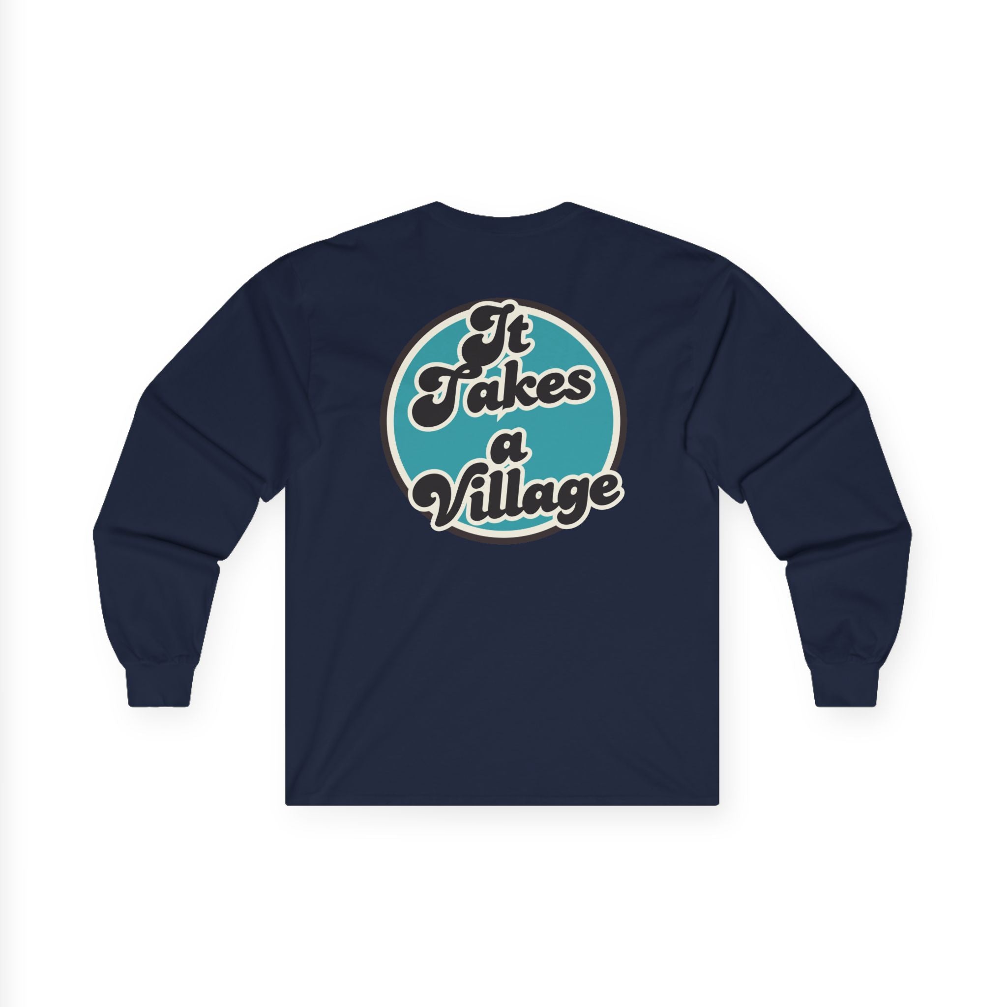“It Takes A Village, SNPC Ally” Men’s Long Sleeve