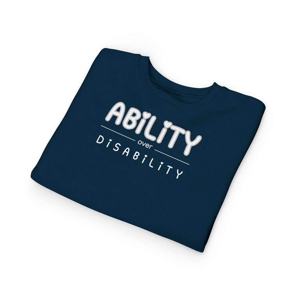 “Ability Over Disability” Toddler Sweater