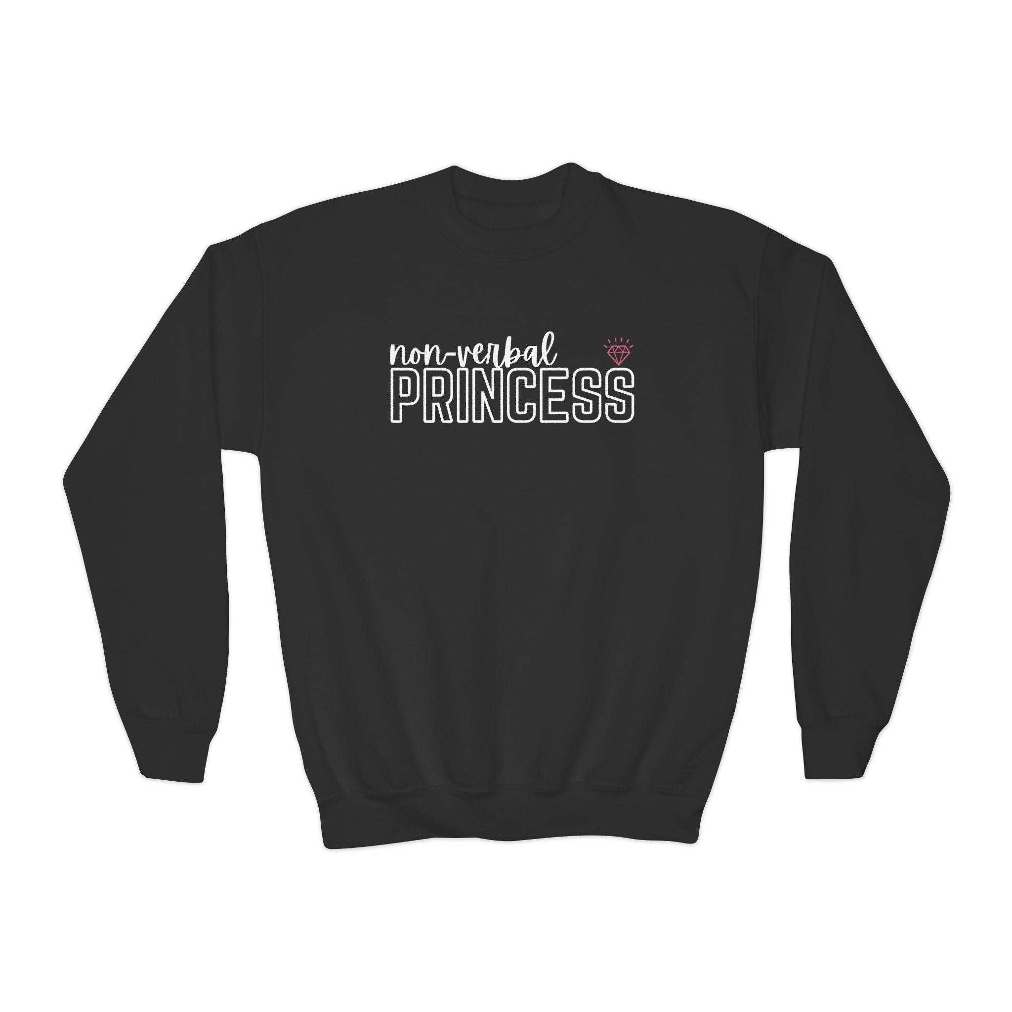 “Non-Verbal Princess” Youth Sweater