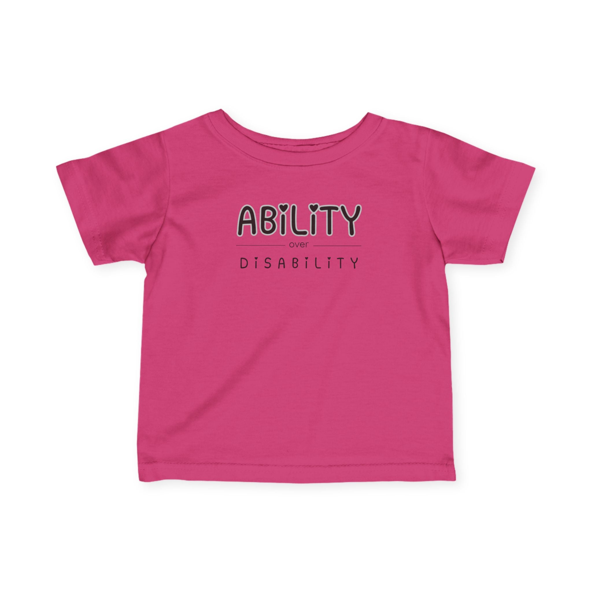 "Ability Over Disability" Infant Tee