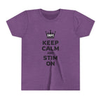 “Keep Calm & Stim On” Youth Tee