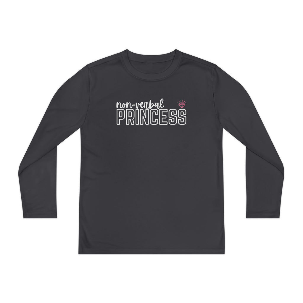 “Non-Verbal Princess” Youth Long Sleeve