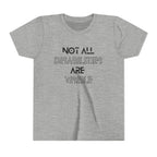 "Not All Disabilities Are Visible" Youth Tee