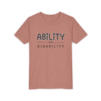 “Ability Over Disability” Youth Tee