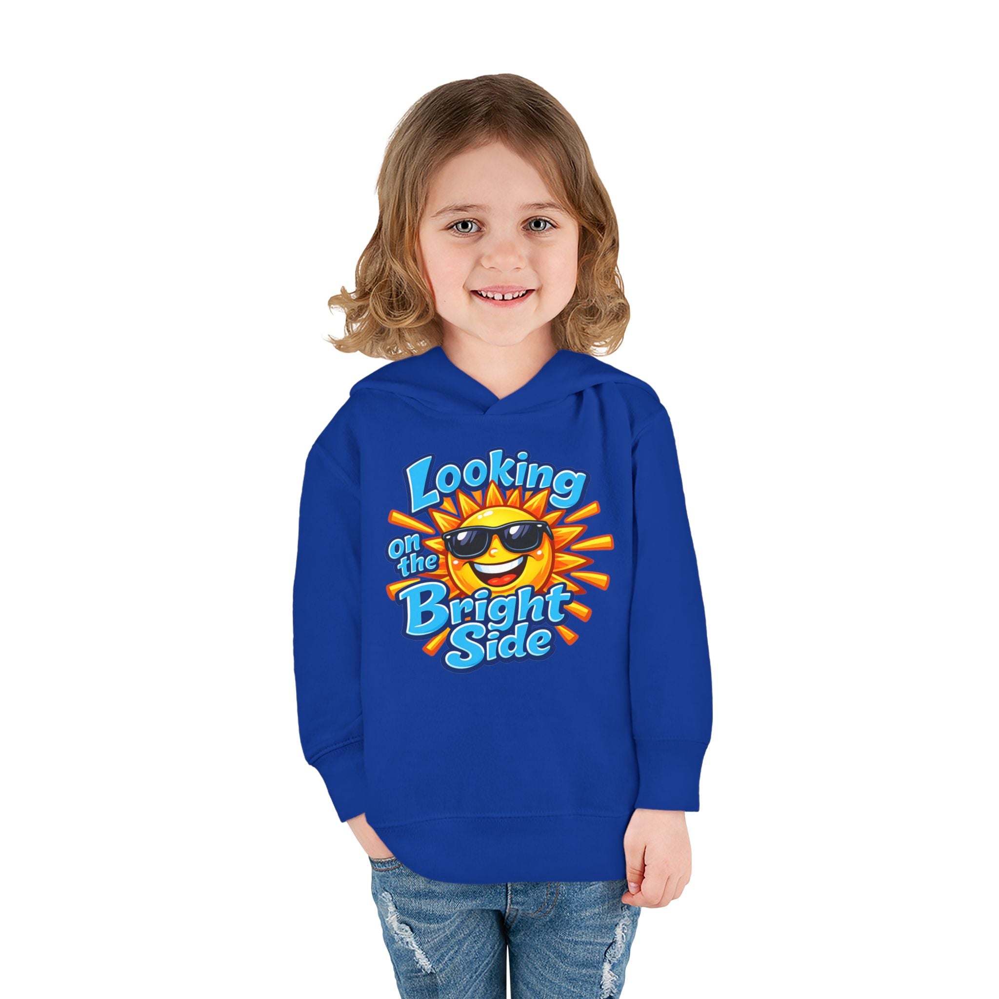 "Looking On The Bright Side" Toddler Hoodie