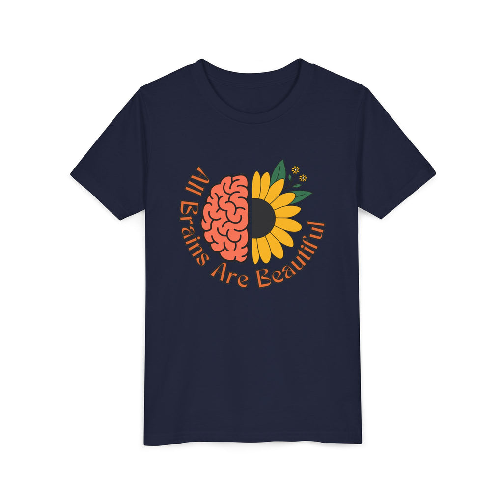 “All Brains Are Beautiful” Youth Tee