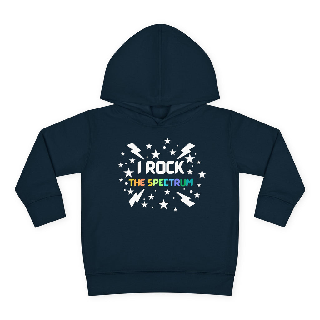 "I Rock The Spectrum" Toddler Hoodie