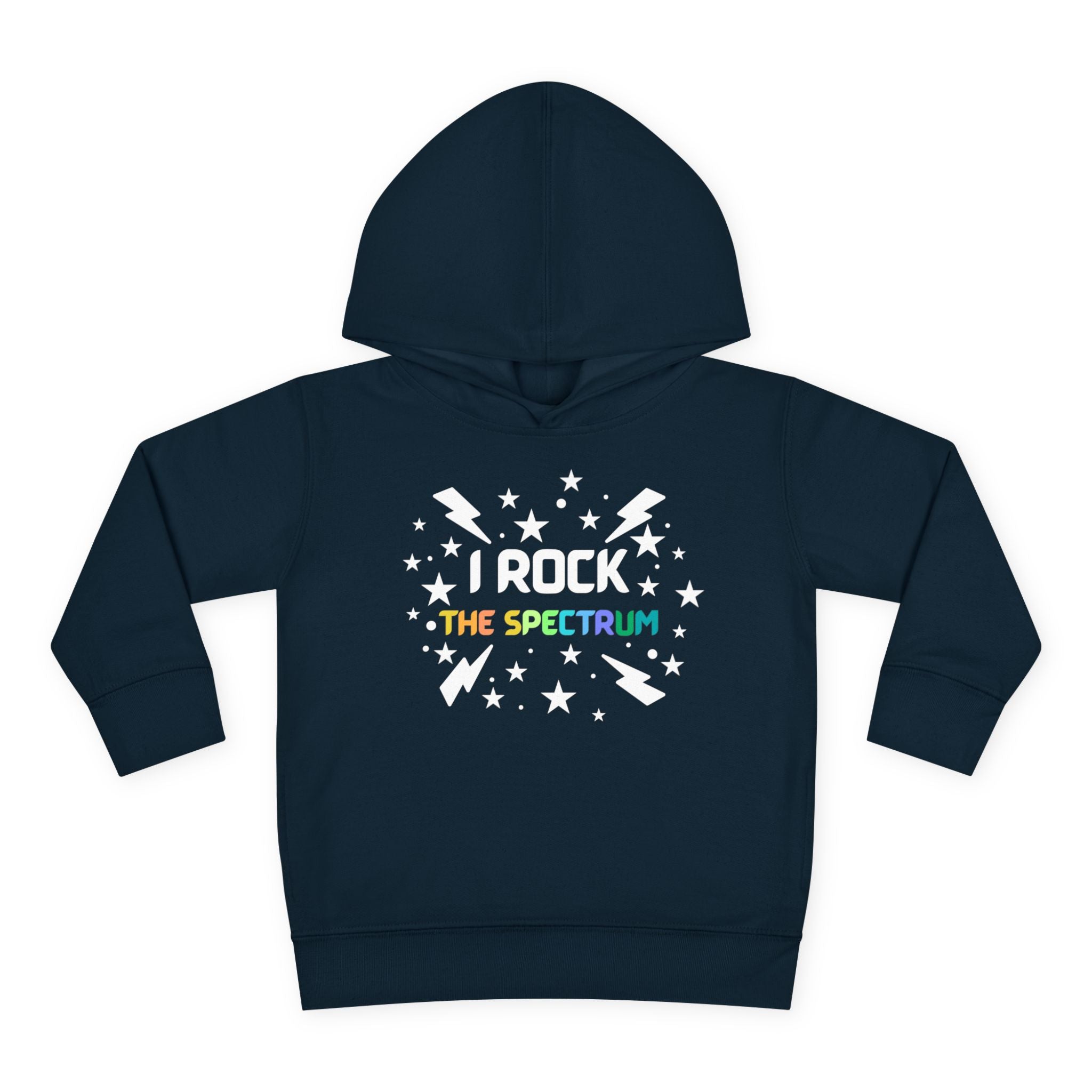 "I Rock The Spectrum" Toddler Hoodie