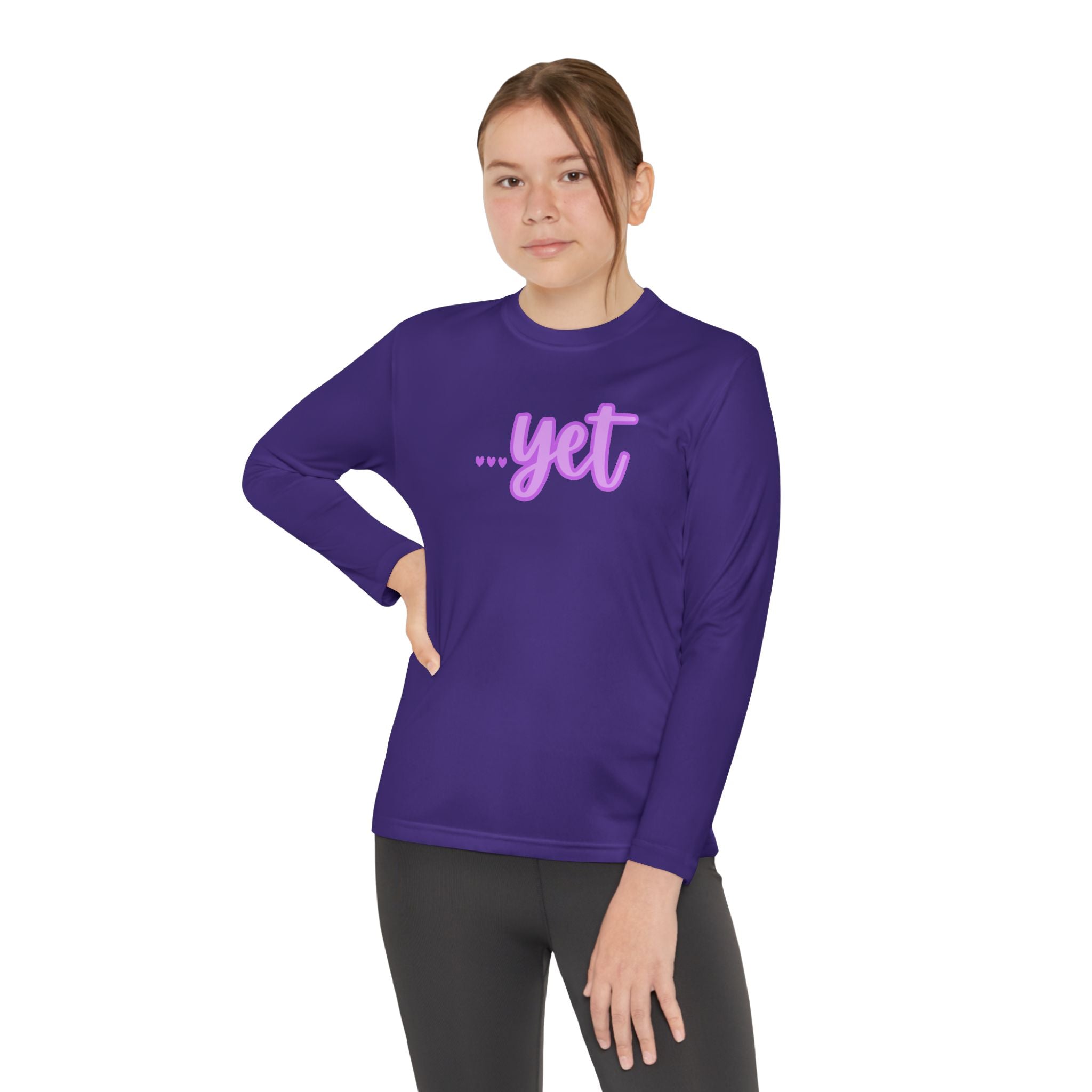 "The Power Of ...Yet (Hearts)" Youth Long Sleeve
