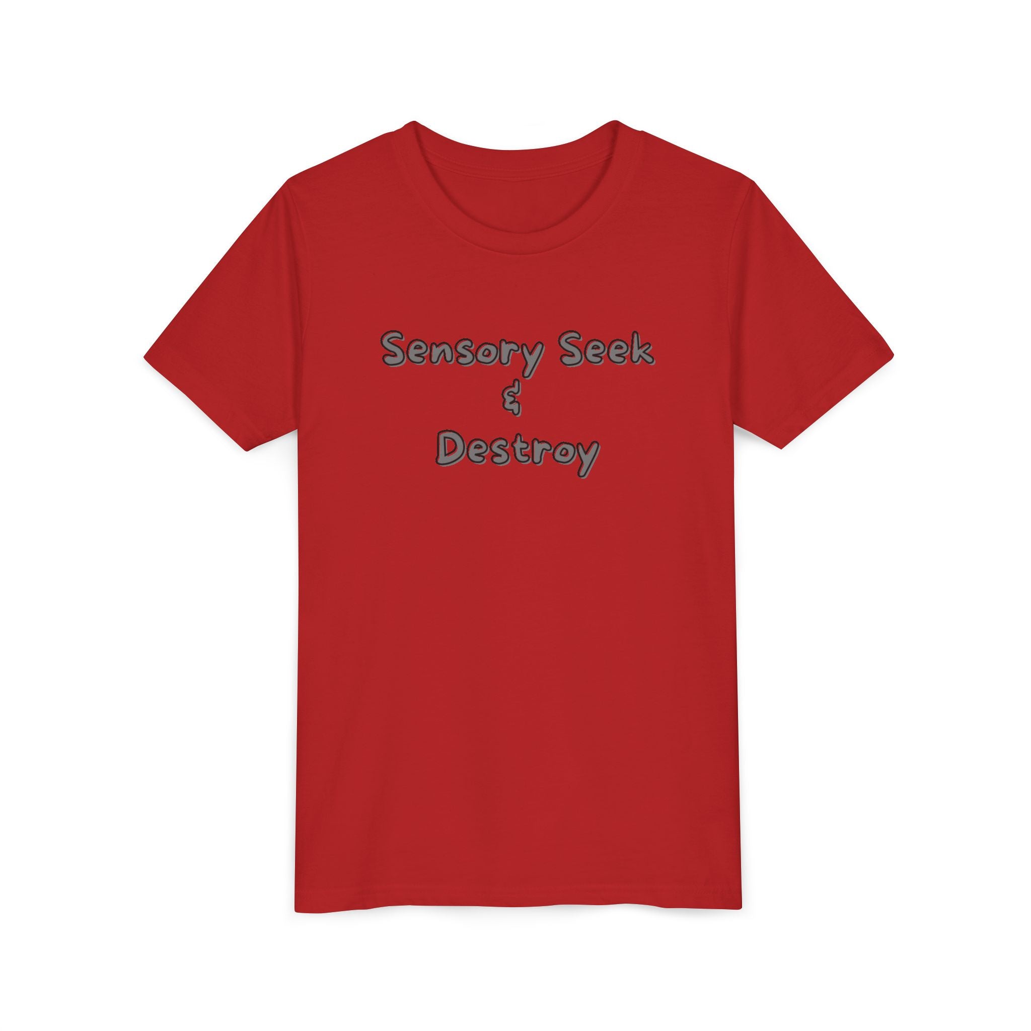 “Sensory Seek & Destroy” Youth Tee