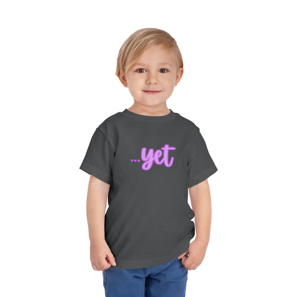 "The Power Of ...Yet (Hearts)" Toddler Tee