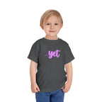 "The Power Of ...Yet (Hearts)" Toddler Tee