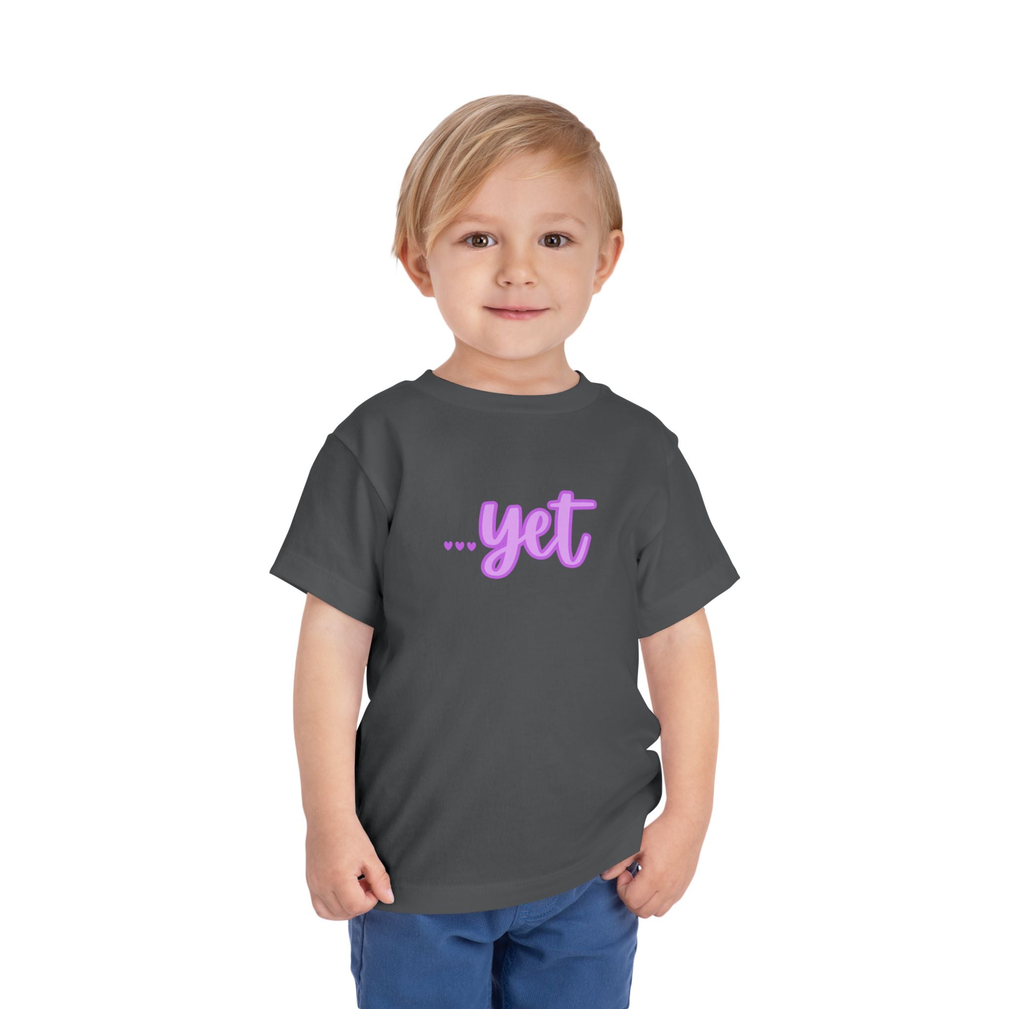 "The Power Of ...Yet (Hearts)" Toddler Tee