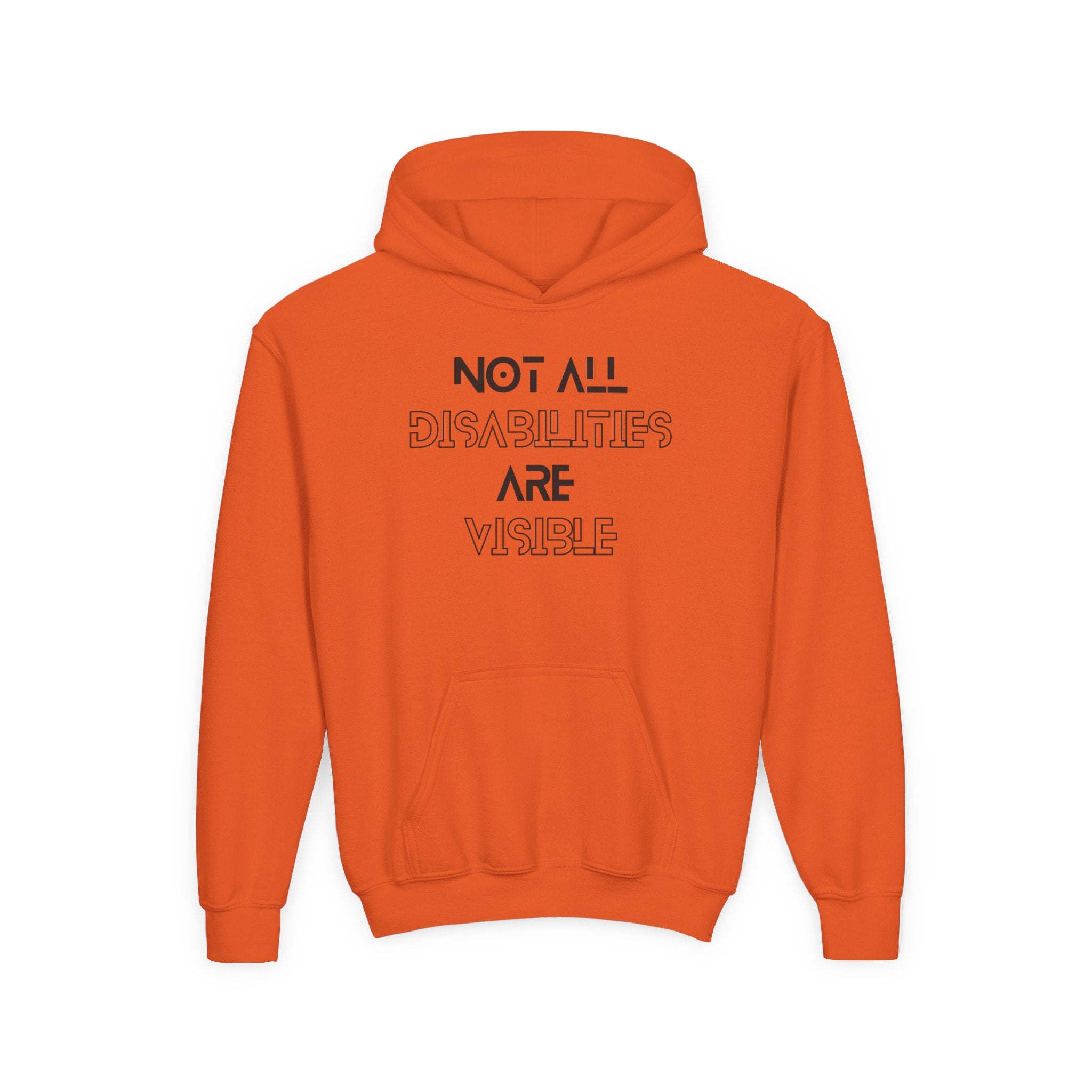 “Not All Disabilities Are Visible” Youth Hoodie