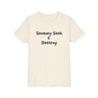 “Sensory Seek & Destroy” Youth Tee
