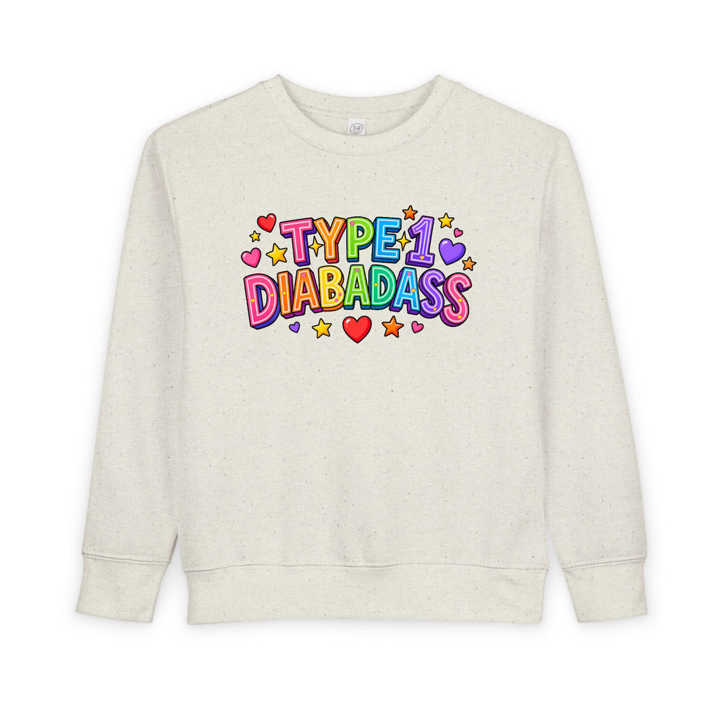 “Type 1 Diabadass” Toddler Sweater