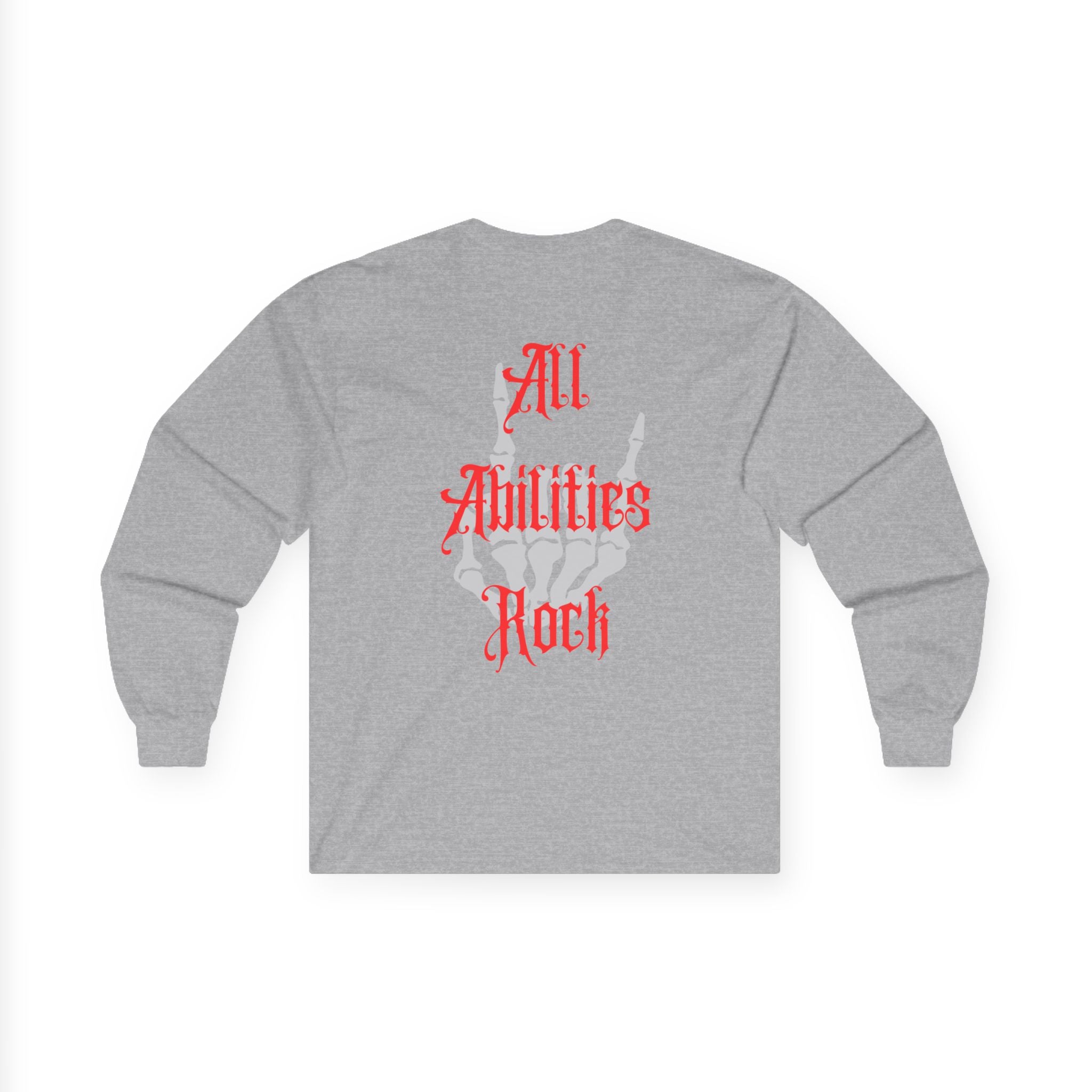 “All Abilities Rock” SNPC Men’s Long Sleeve