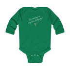 “Screaming Is My Love Language” Infant Long Sleeve Onesie