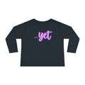 "The Power Of ...Yet (Hearts)" Toddler Long Sleeve