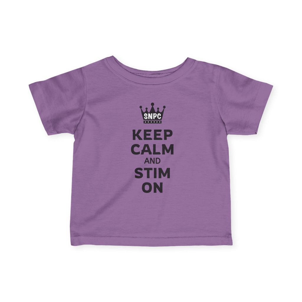 “Keep Calm & Stim On” Infant Tee