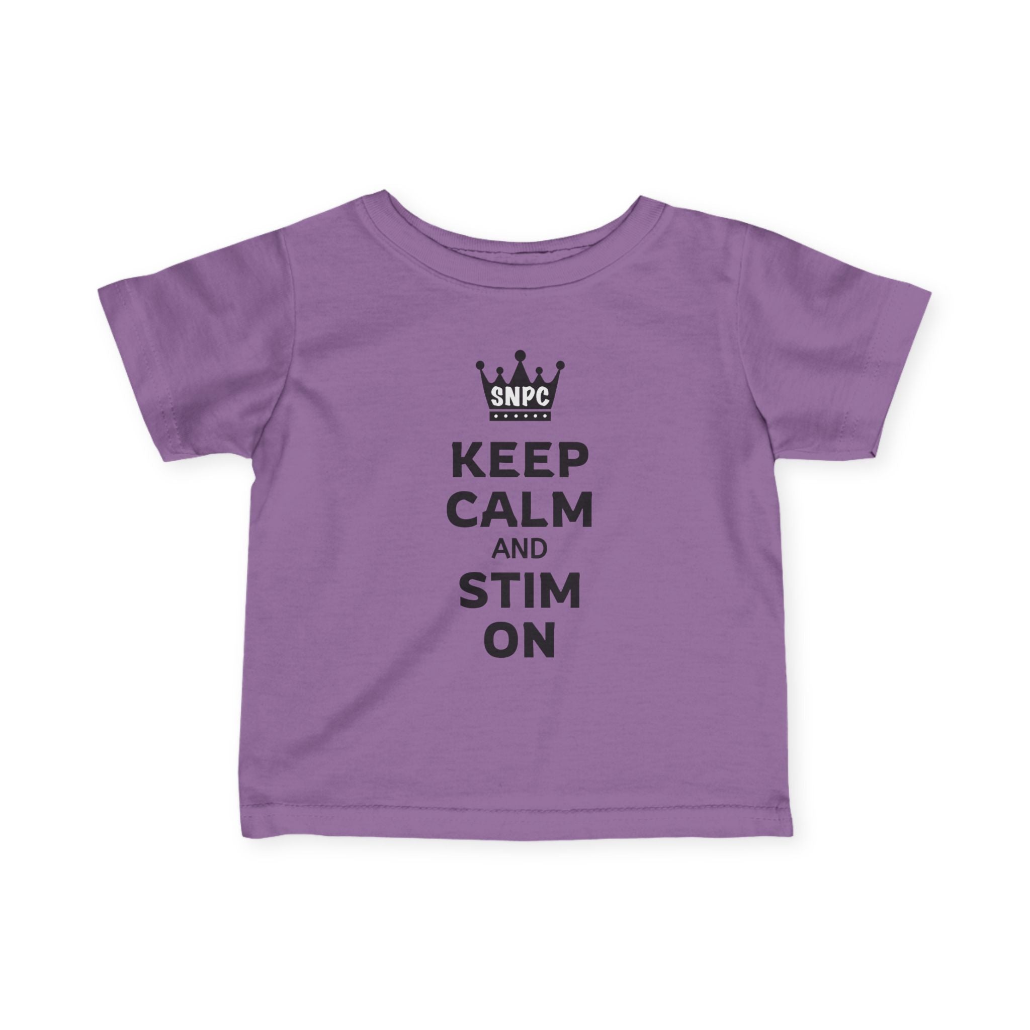 “Keep Calm & Stim On” Infant Tee