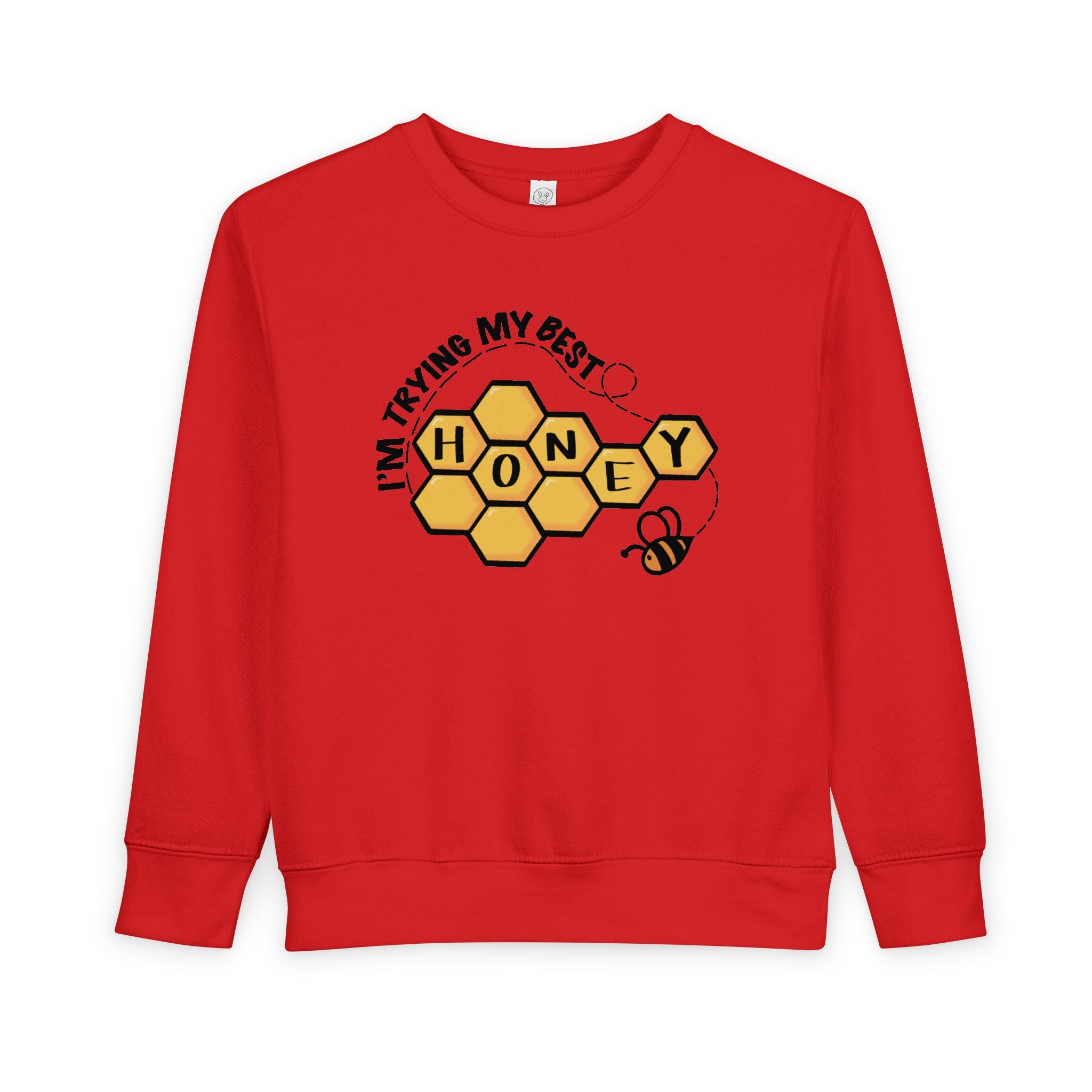"I’m Trying My Best Honey” Toddler Sweater
