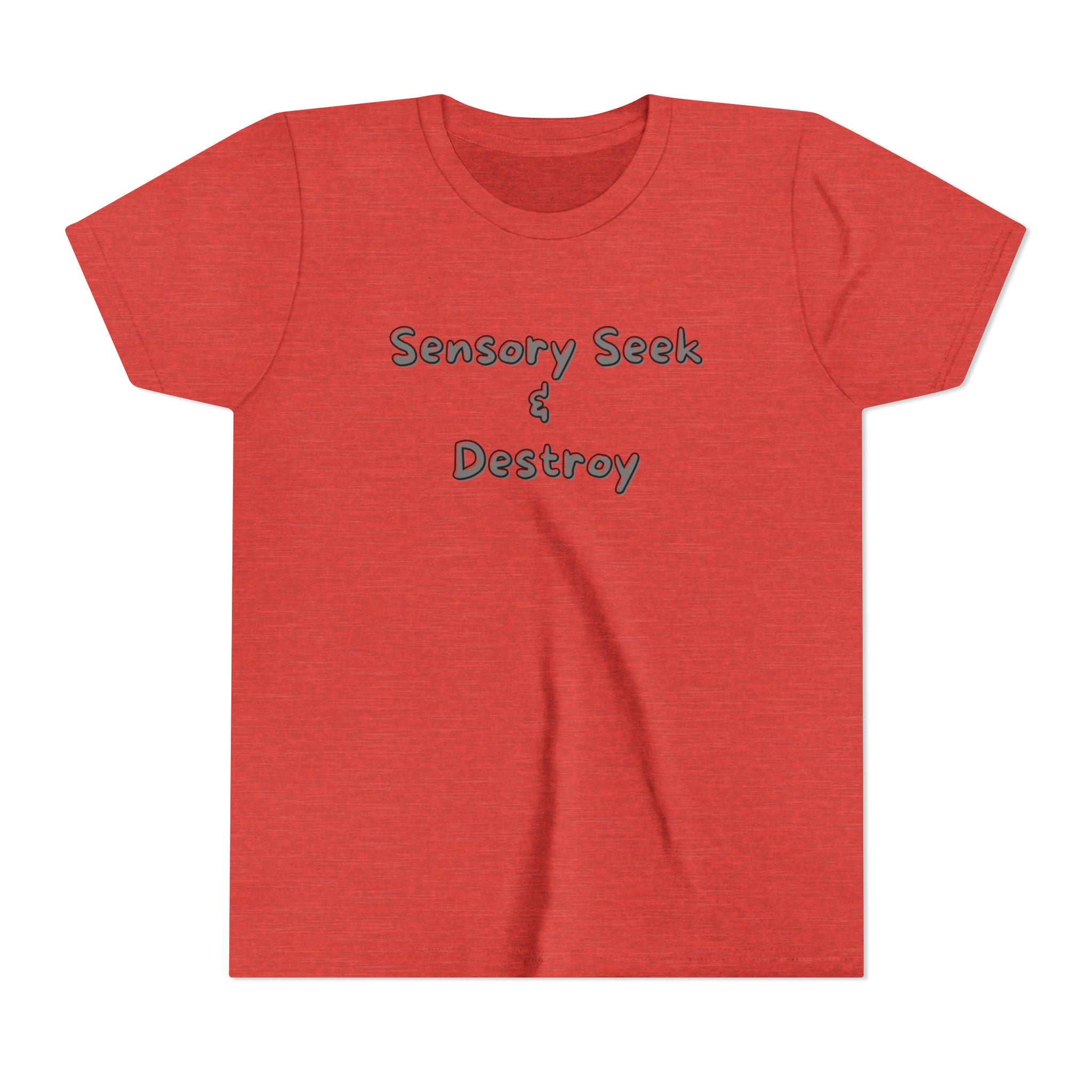 “Sensory Seek & Destroy” Youth Tee