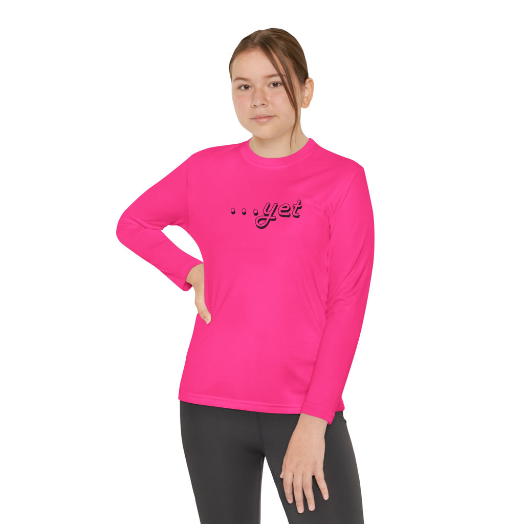 "The Power Of ...Yet" Youth Long Sleeve