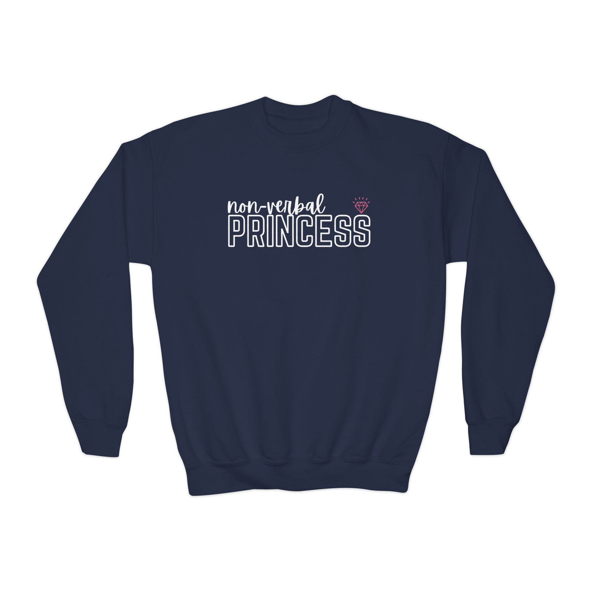 “Non-Verbal Princess” Youth Sweater
