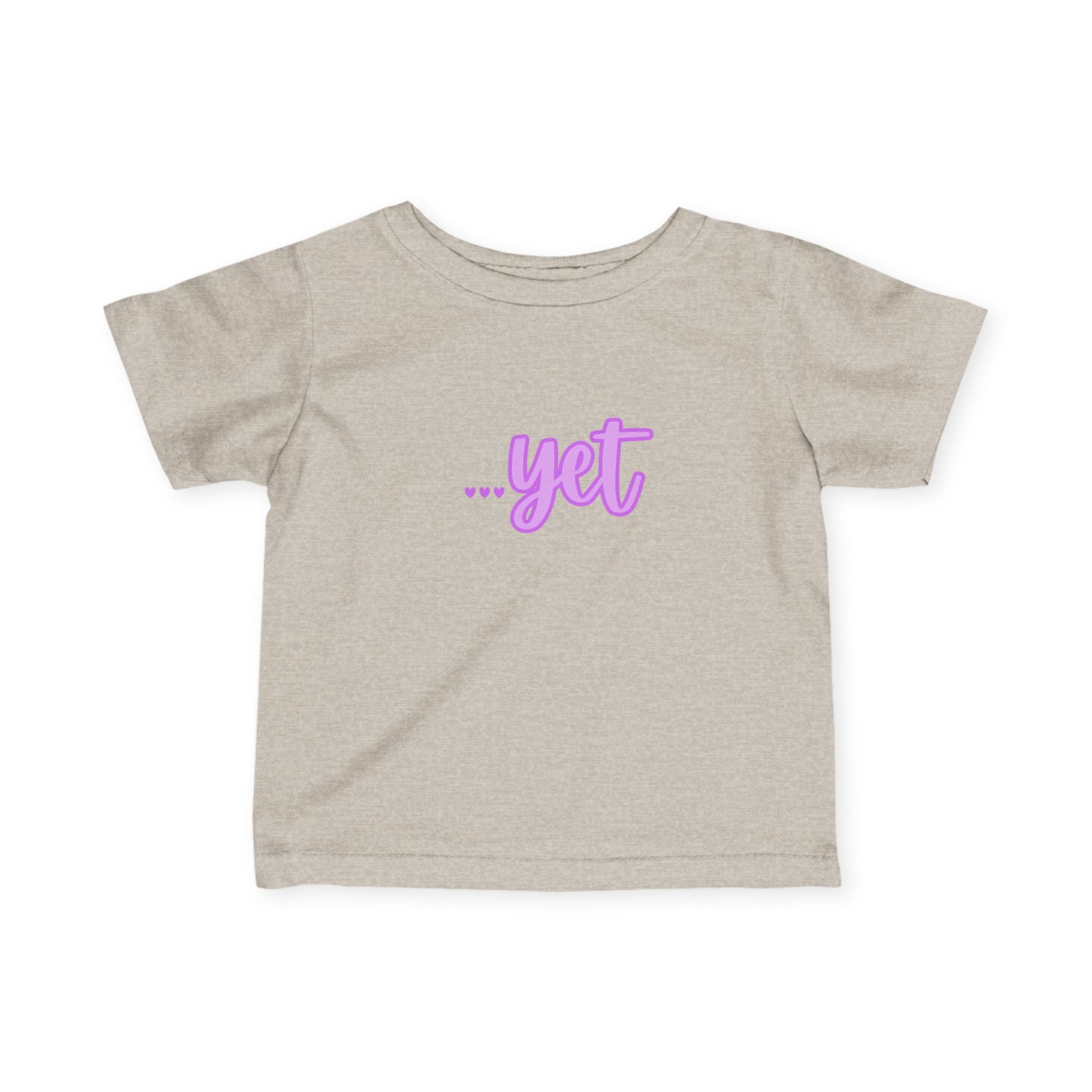 “The Power Of …Yet (Hearts)” Infant Tee