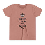 “Keep Calm & Stim On” Youth Tee