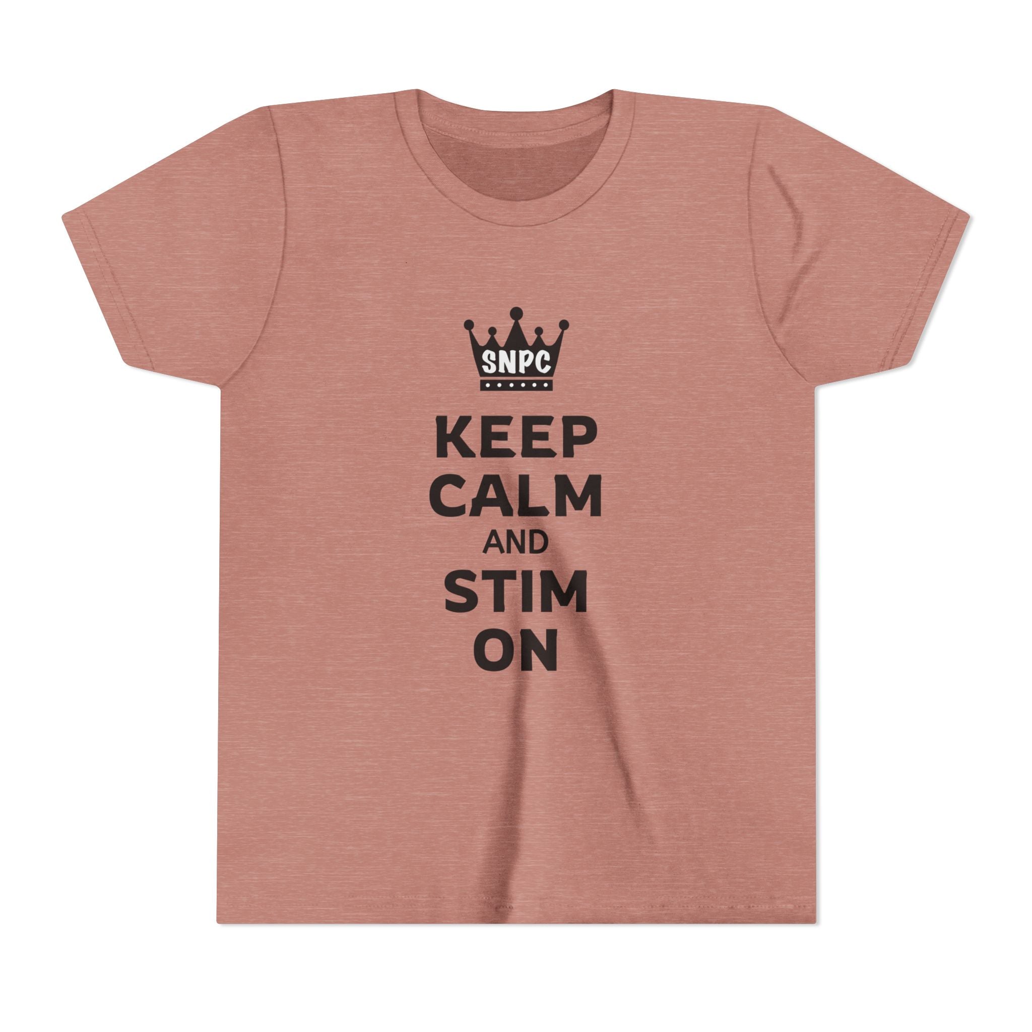 “Keep Calm & Stim On” Youth Tee
