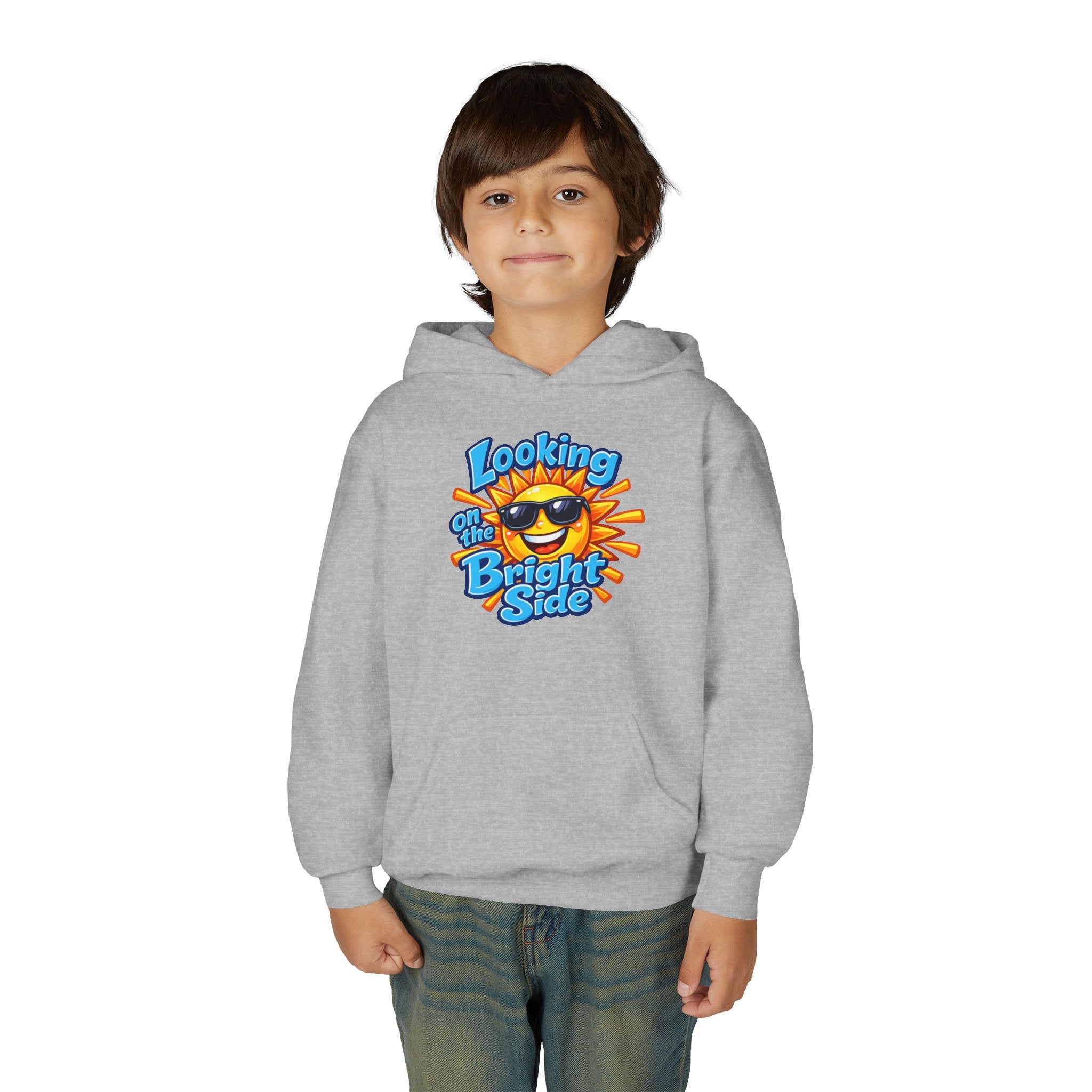 "Looking On The Bright Side" Youth Hoodie