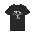 "Not All Disabilities Are Visible" Youth Tee