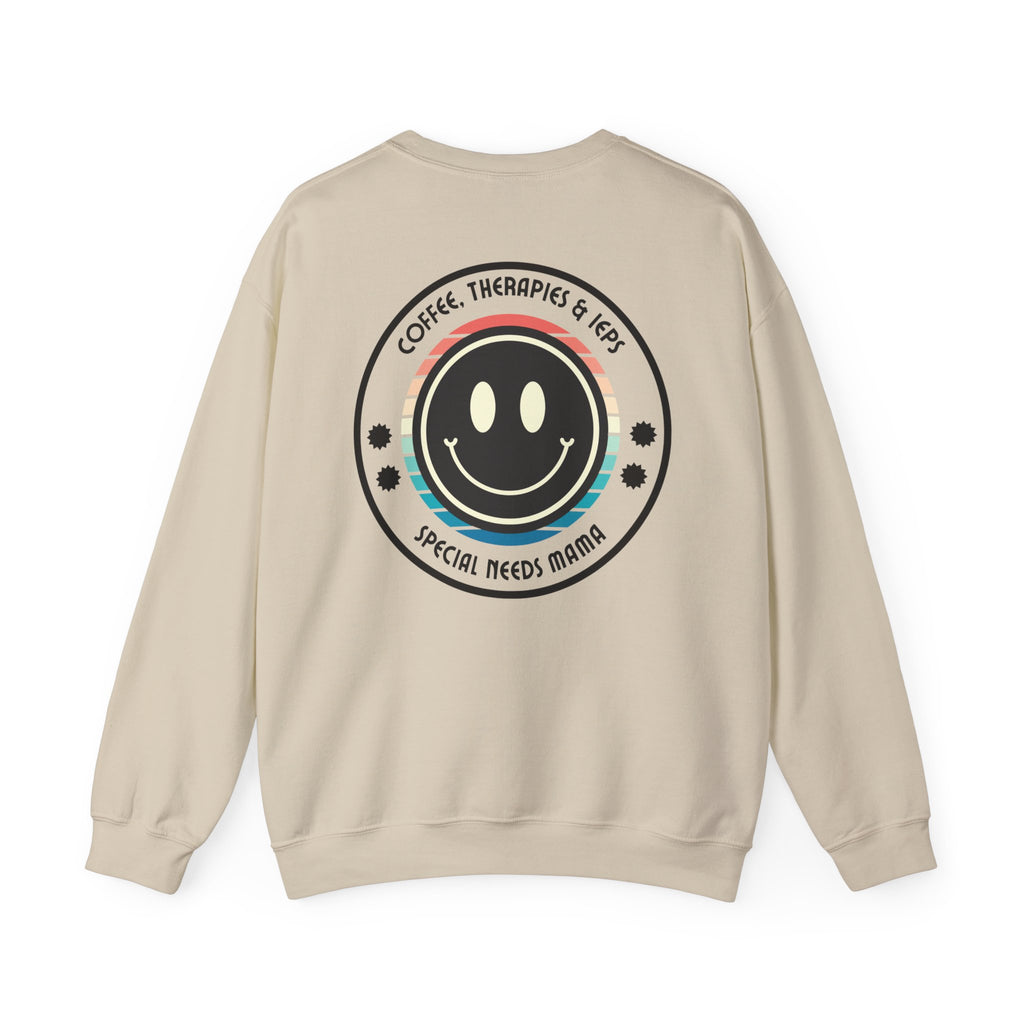 “Coffee, Therapies & IEP’s, Special Needs Mama” Women’s Sweater