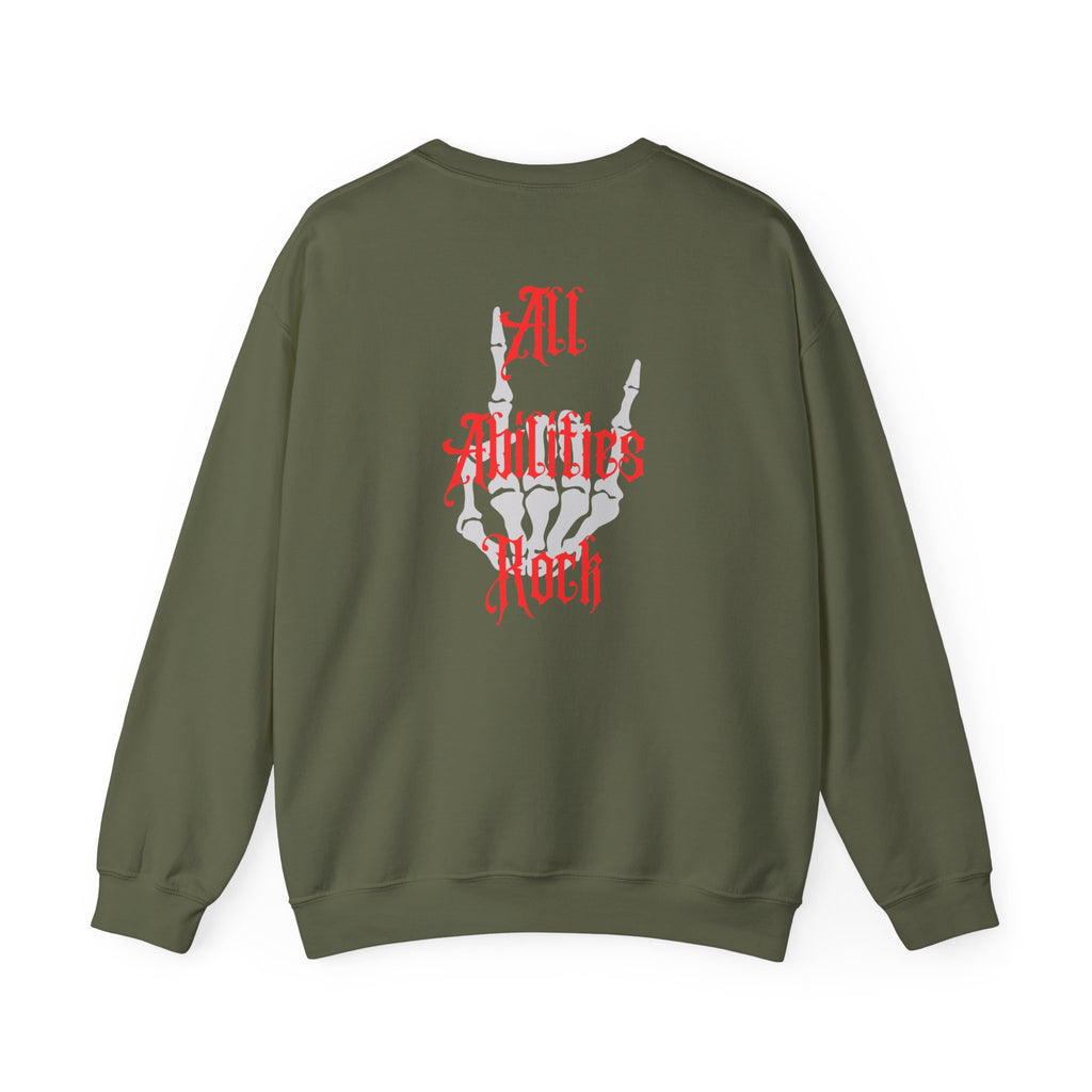 “All Abilities Rock” SNPC Men’s Sweater