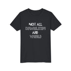 "Not All Disabilities Are Visible" Youth Tee