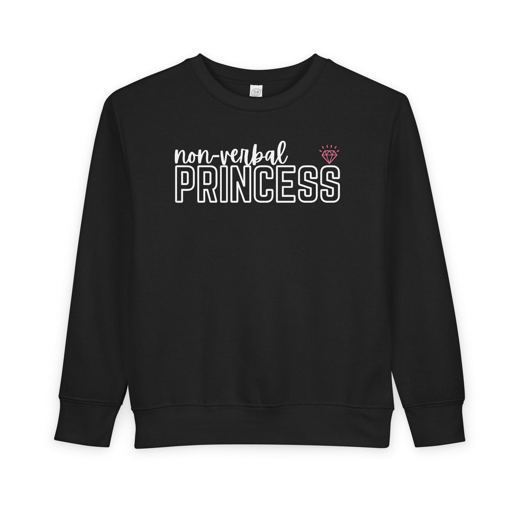 “Non-Verbal Princess” Toddler Sweater
