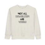 "Not All Disabilities Are Visible" Toddler Sweater