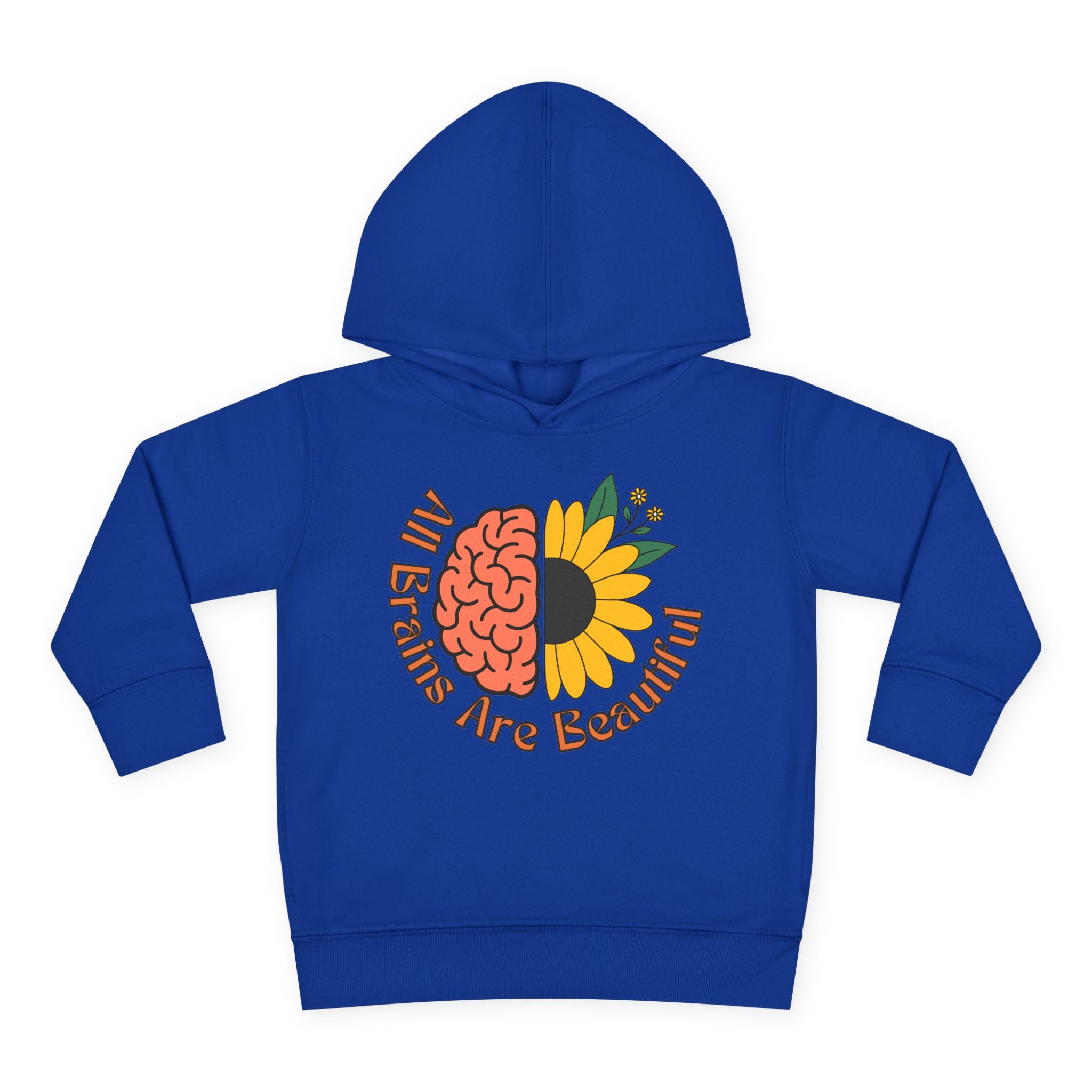 “All Brains Are Beautiful” Toddler Hoodie