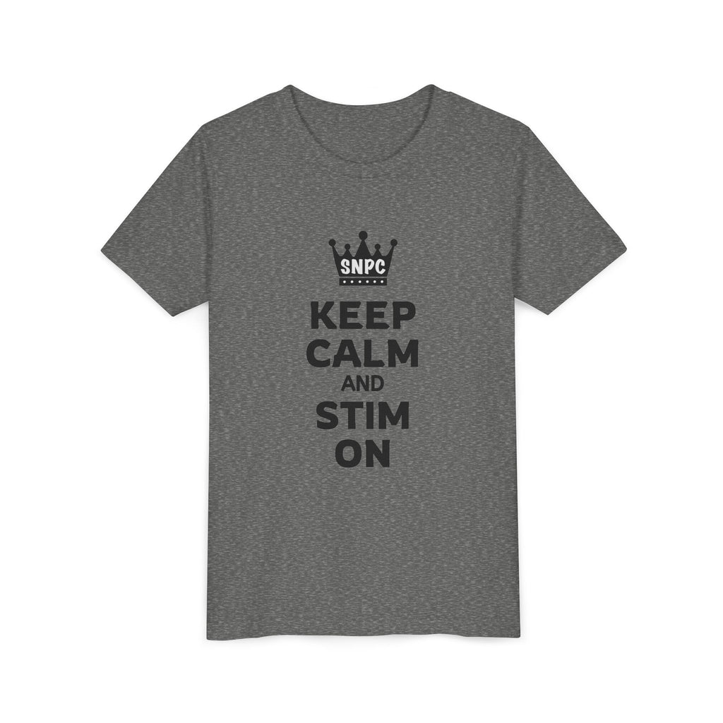 “Keep Calm & Stim On” Youth Tee