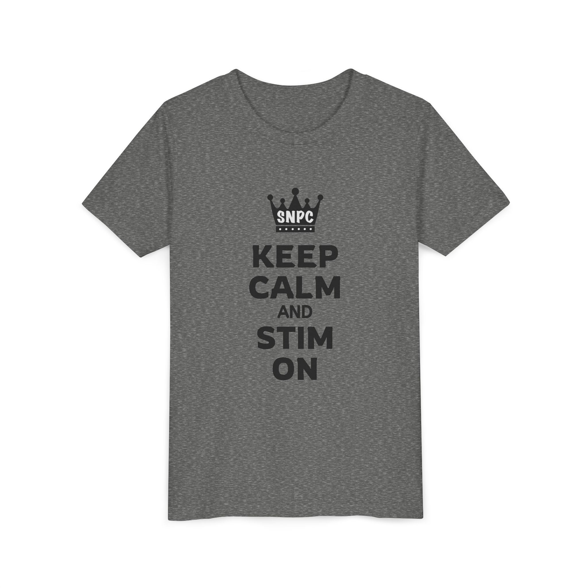 “Keep Calm & Stim On” Youth Tee