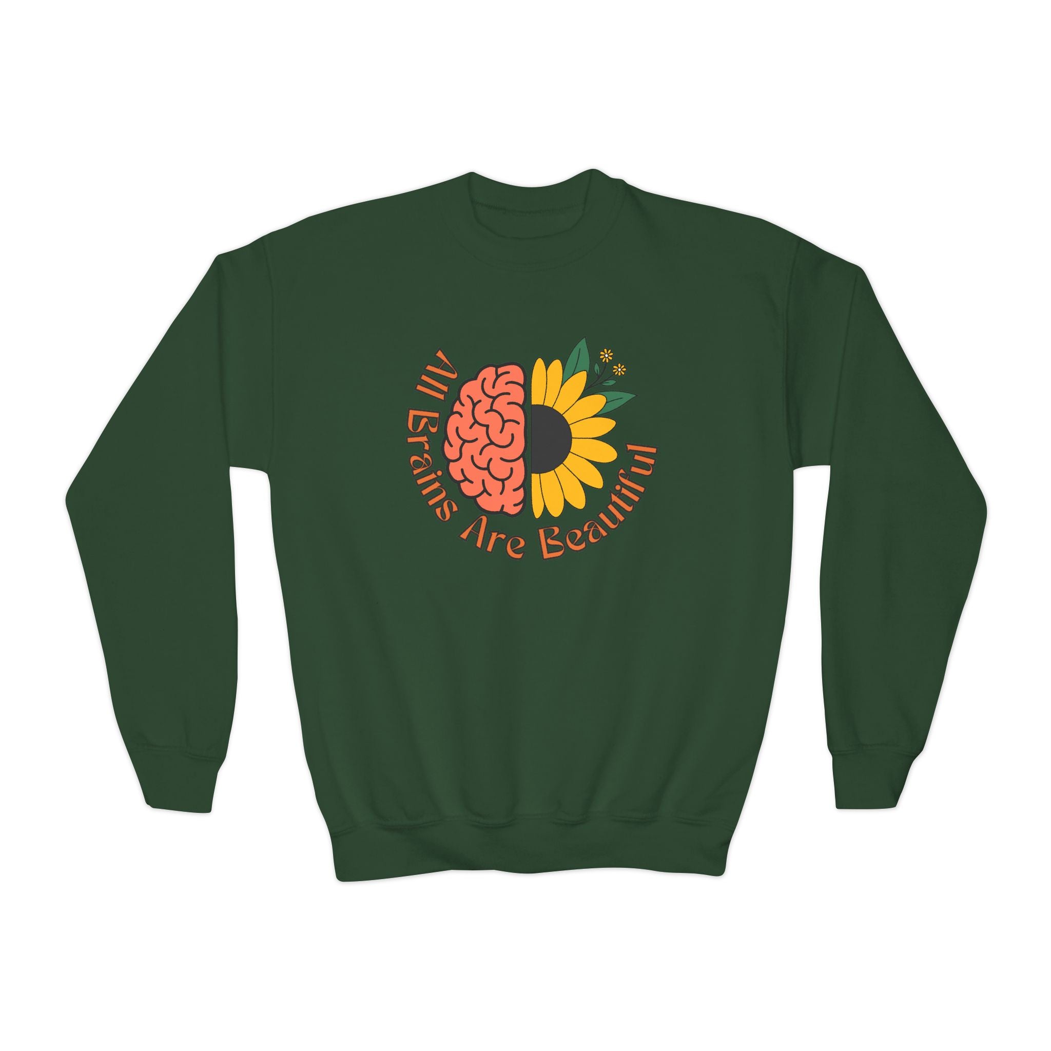 “All Brains Are Beautiful” Youth Sweater
