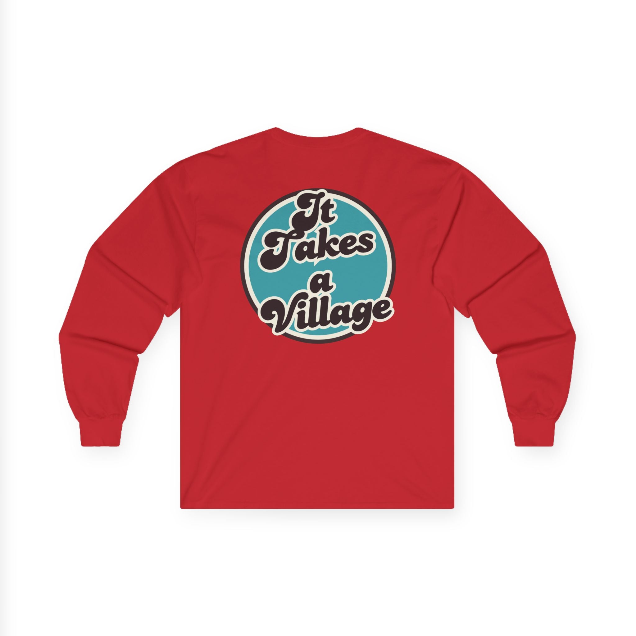 “It Takes A Village, SNPC Ally” Men’s Long Sleeve