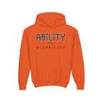 “Ability Over Disability” Youth Hoodie