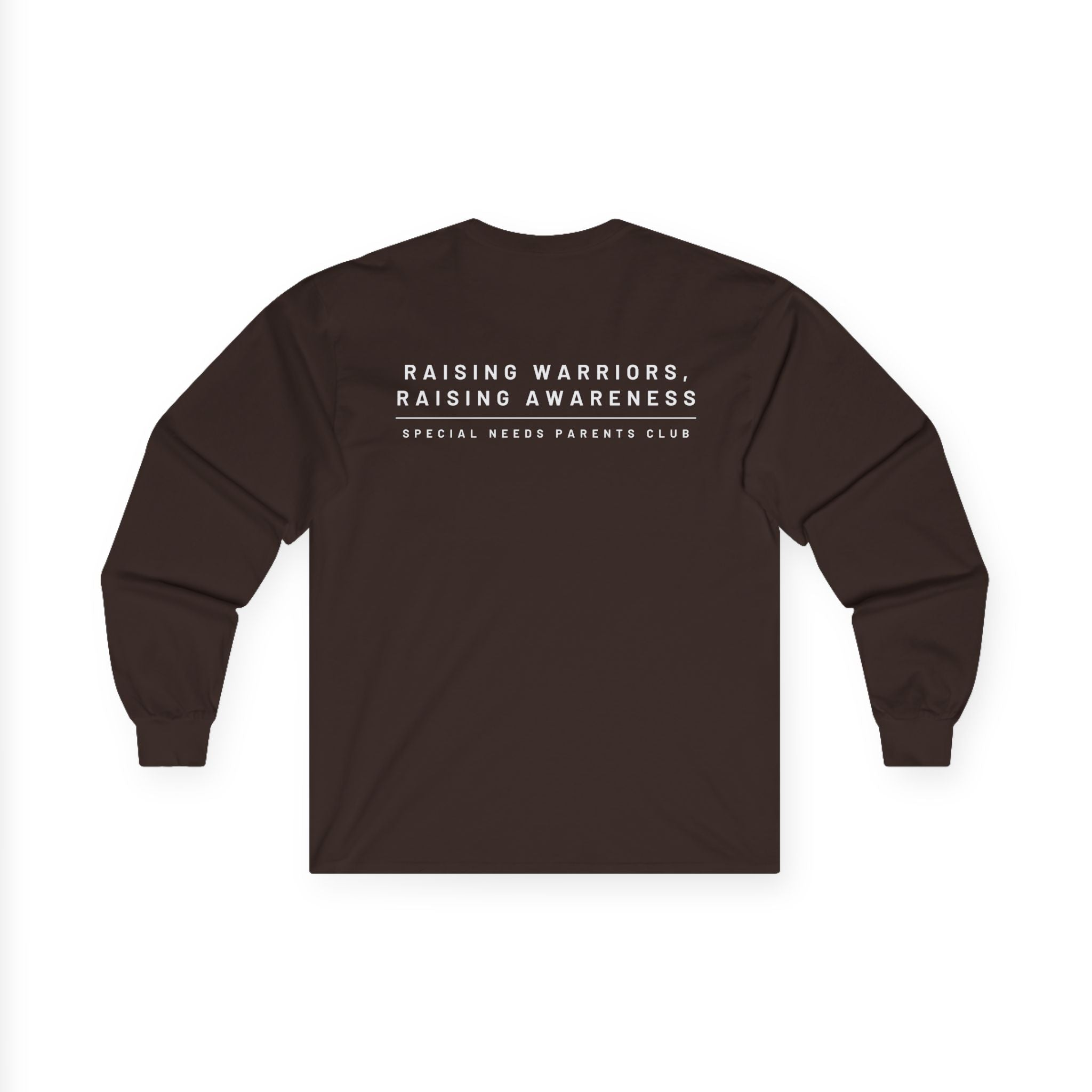 “Raising Warriors, Raising Awareness” SNPC Mens Long Sleeve