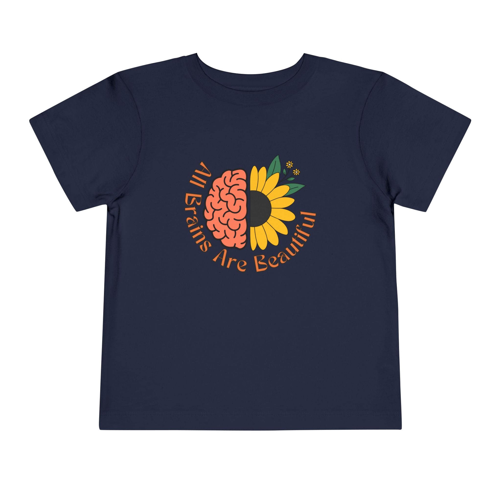 “All Brains Are Beautiful” Toddler Tee