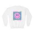 “Different, Not Less.” Pink/Blue Youth Sweater